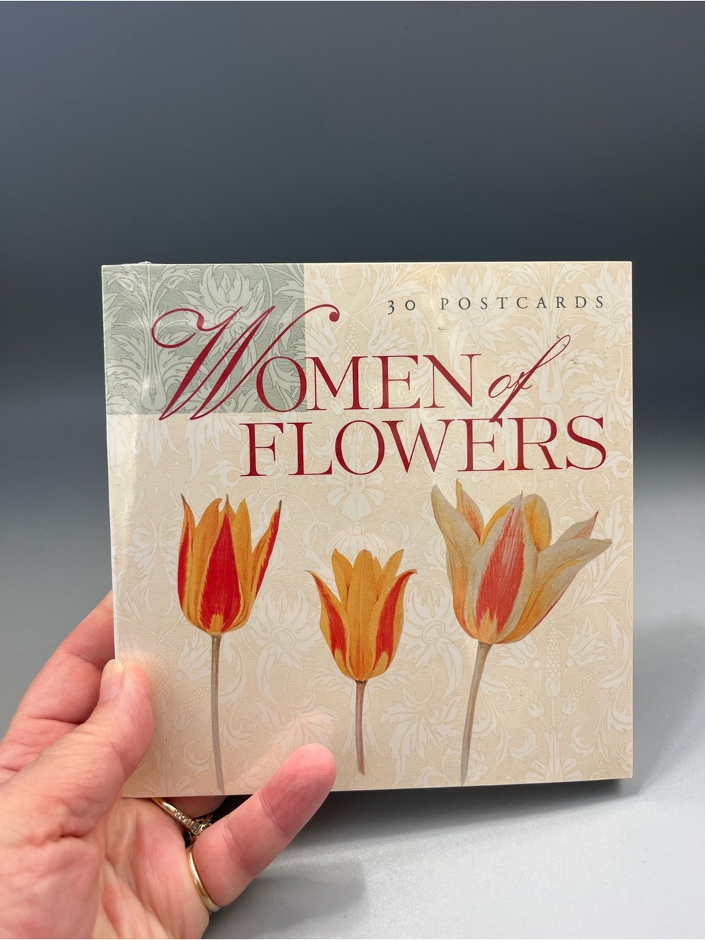 Sealed 6” X 6” Women Of Flowers 30 Postcards Appropriate For Framing Beautiful